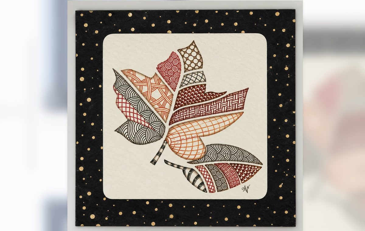 Zentangle Workshop: Fall Leaves with Lynne Noseworthy